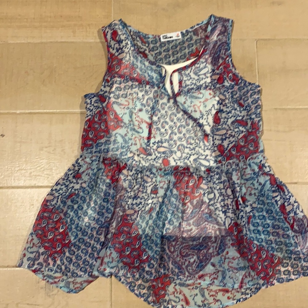 Epic threads girls sleeveless shirt size M